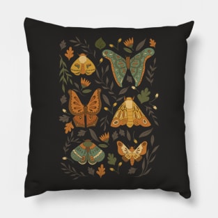 Autumn Moths Pillow