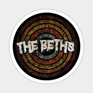 The Beths vintage design on top Magnet