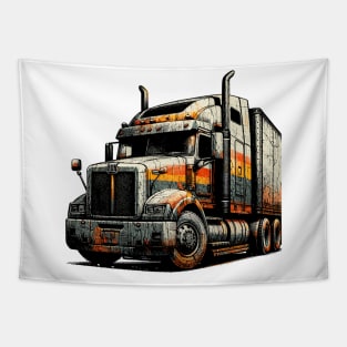 Semi trailer truck Tapestry