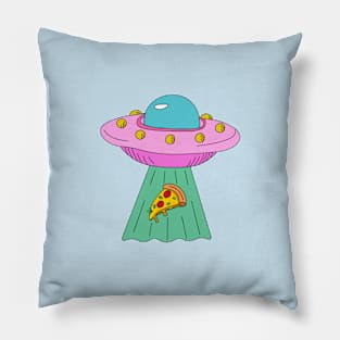 Pizza and aliens Pillow