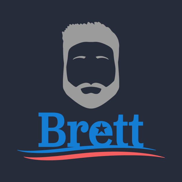 Brett For President by OptionaliTEES