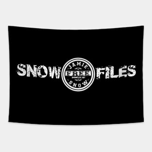 Snow Files Podcast - Horizontal Design Tapestry