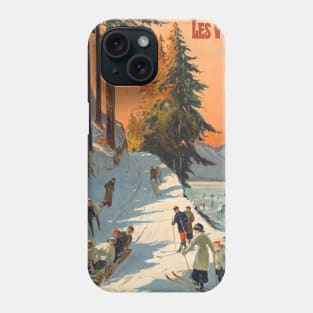 Les Vosges France Vintage Poster 1912 Phone Case