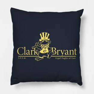 Clark & Bryant: Legal Eagles At Law Pillow