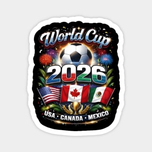 World Cup 2026 Soccer Tournament 2026 Magnet