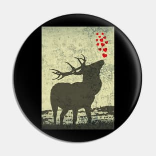 Scottish Stag Street Art Pin