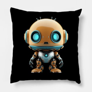 3D Badass Robot 3 Pillow