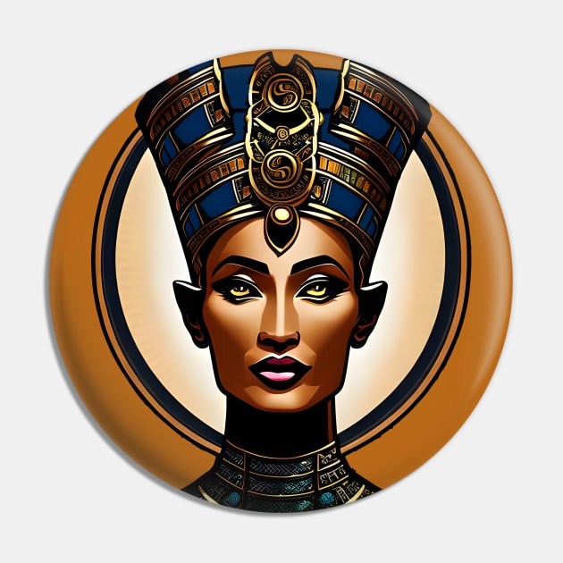 Nefertiti Pin by skyrocket