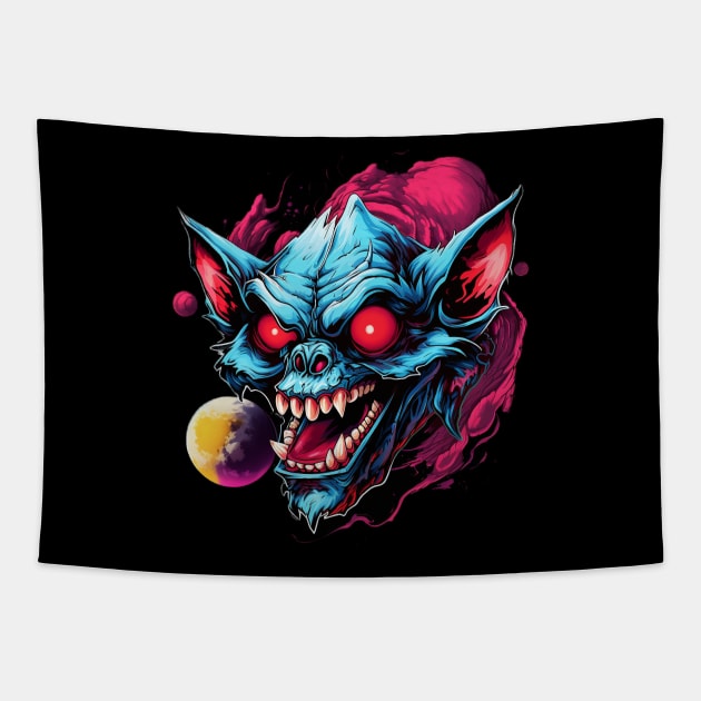 Imp - luminous trashcore Tapestry by Woodsit