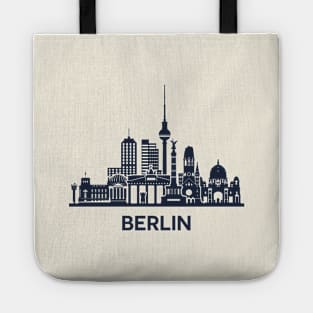 Berlin City Skyline, extended version Tote