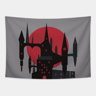 Gothic Castle Tapestry