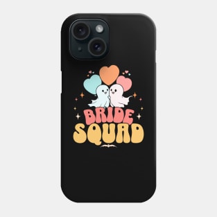 Bachelorette Party Halloween Bride Squad Phone Case