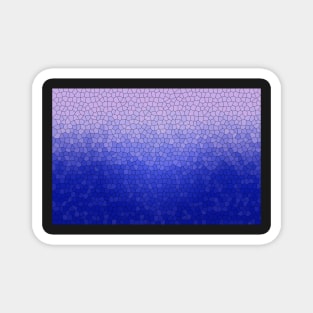 Blue crystals Magnet