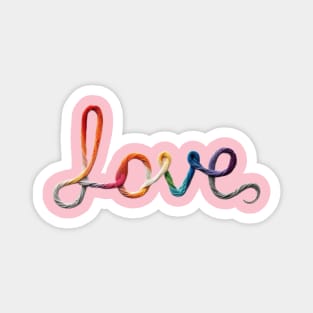 Crocheted LOVE: I Love Crocheting! Magnet