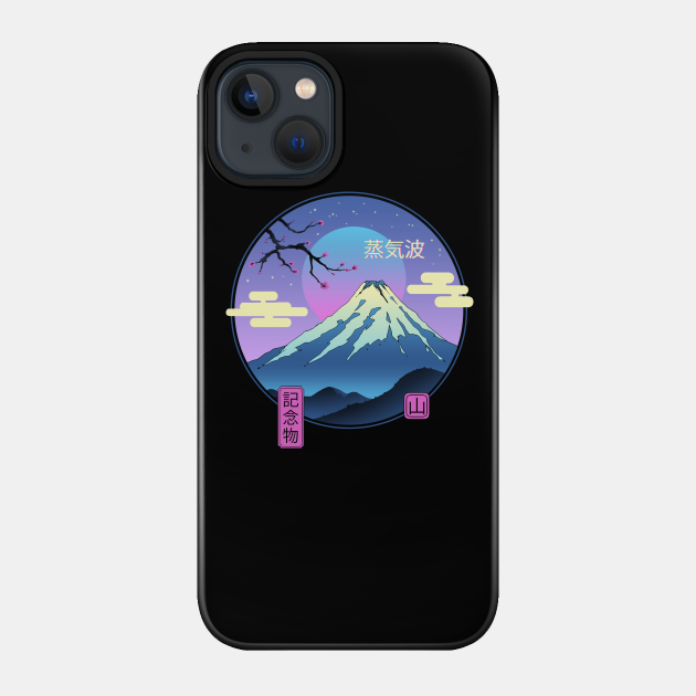 Vapor Landscape - Japan - Phone Case