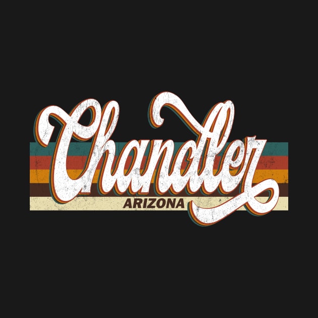 Chandler Arizona US Vintage Retro City 70s 80s style by Happy as I travel