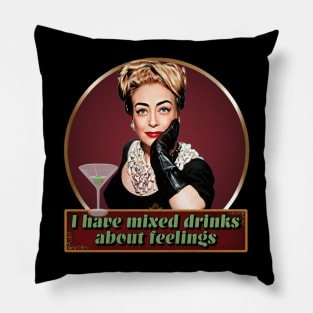 Joan Crawford Feelings Pillow