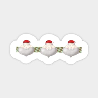 Santa Bao Ribbon Magnet