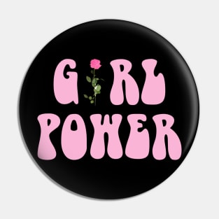 Girl Power In Millennial Pink Pin