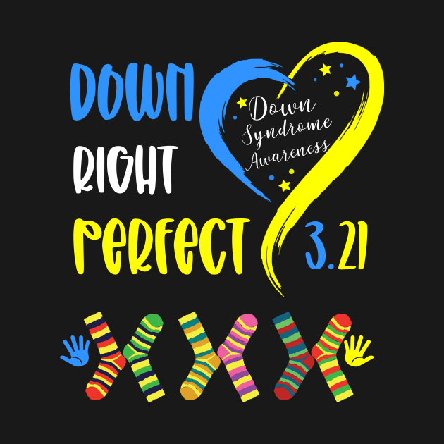 World Down Syndrome Day Awareness Socks Tee 21 March by fadi1994