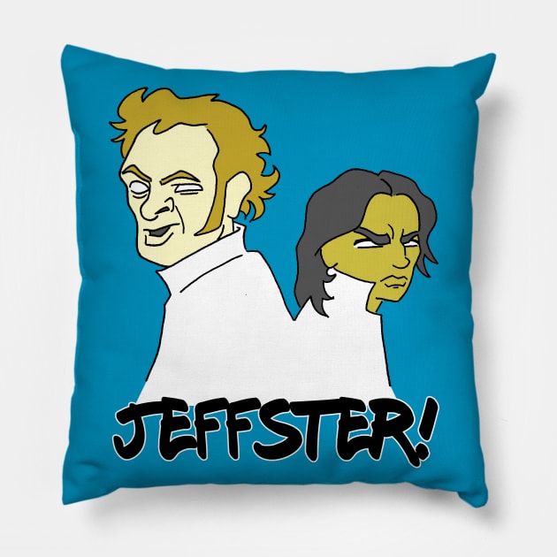 Jeffster! Pillow by Blaze_Belushi