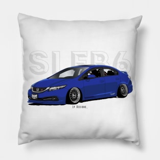 Civic Si Fb6 Pillow