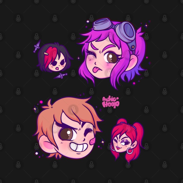 Scott Pilgrim Fanart by Anshiehoop by Anshie Hoop Shop