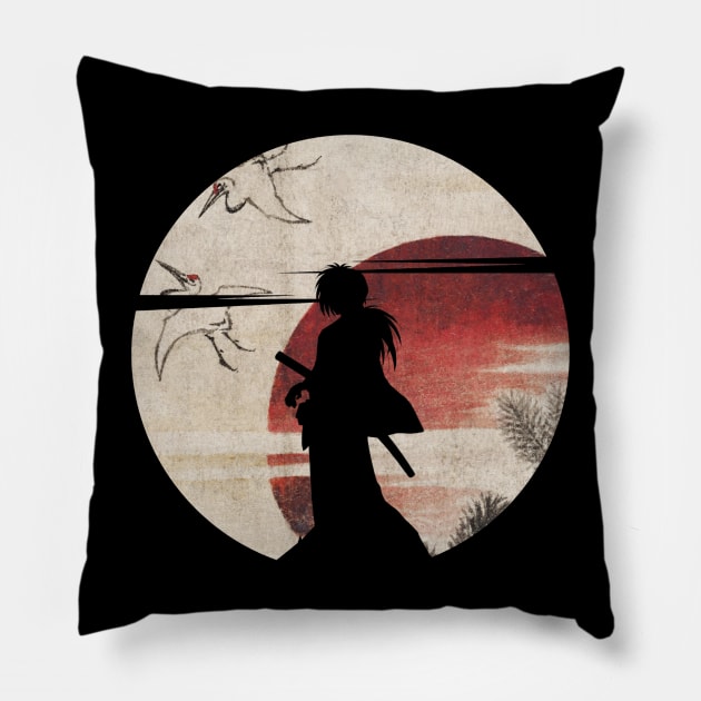 Rurouni Kenshin Himura Pillow by ReflectionEternal