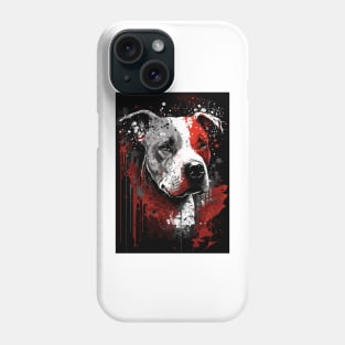 Pit Bull Ink Portrait Phone Case