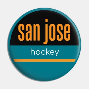 san jose sharks hockey Pin