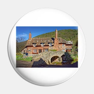 Allerford Packhorse Bridge and Cottage Pin