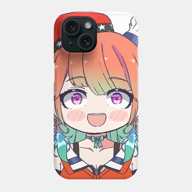 Takanashi Kiara Chibi Phone Case by Kent