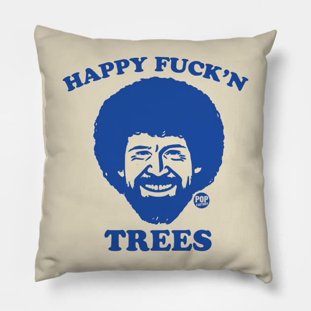 HAPPY Pillow by toddgoldmanart