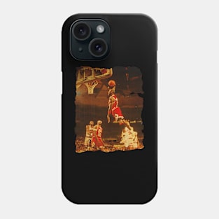 Basket - Dunk Jordan vtg photo Phone Case