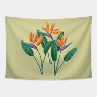 Bird of paradise Tapestry