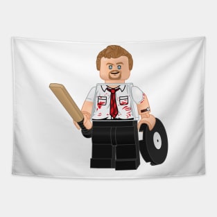 Lego Shaun of the Dead Tapestry
