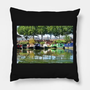 Regent's Canal at Little Venice, London Pillow