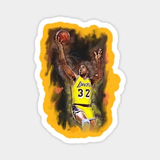 Magic Johnson basketball legend Magnet