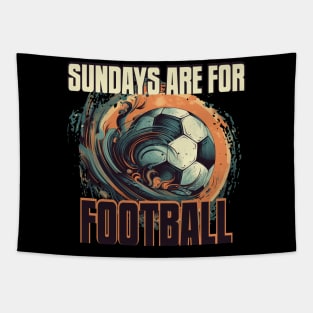 Sundays Are for Football Tapestry