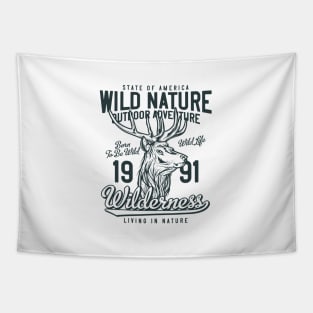 Wild Nature Outdoor Adventure Tapestry