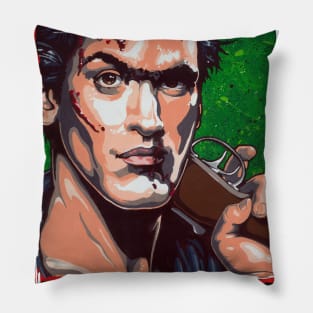 Ash from The Evil Dead BOOMSTICK version Pillow
