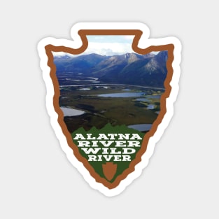 Alatna River Wild River photo arrowhead Magnet