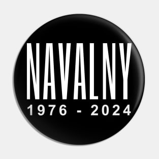 NAVALNY 1976 - 2024 RIP LEGEND Pin