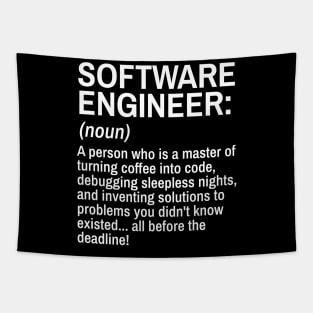 Software Engineer Funny Definition Engineer Definition / Definition of an Engineer Tapestry