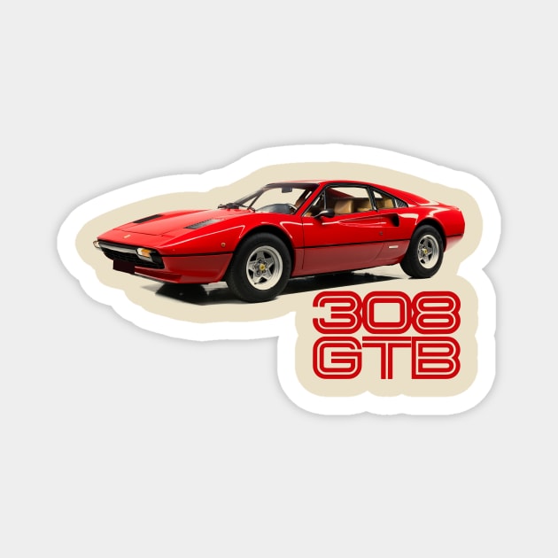 308 GTB Magnet by retroracing