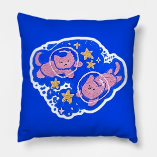 Purple Cats Pillow