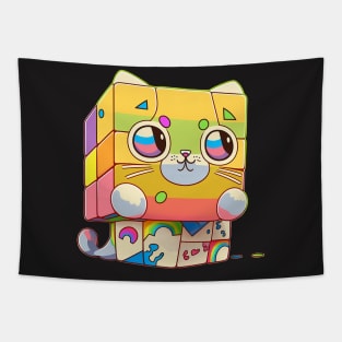 cat cute kawaii, t-shirt. Tapestry