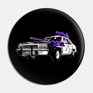 Highway Punchado Car Upgraded v. Blank Text Code Purple Pin