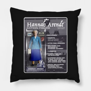 Hannah Arendt Action Figure Pillow