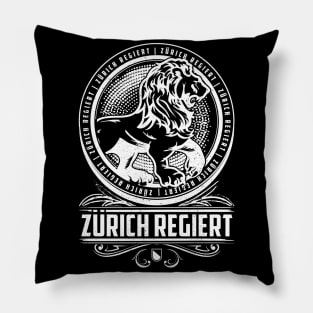 Zurich / Zürich Regiert Pillow